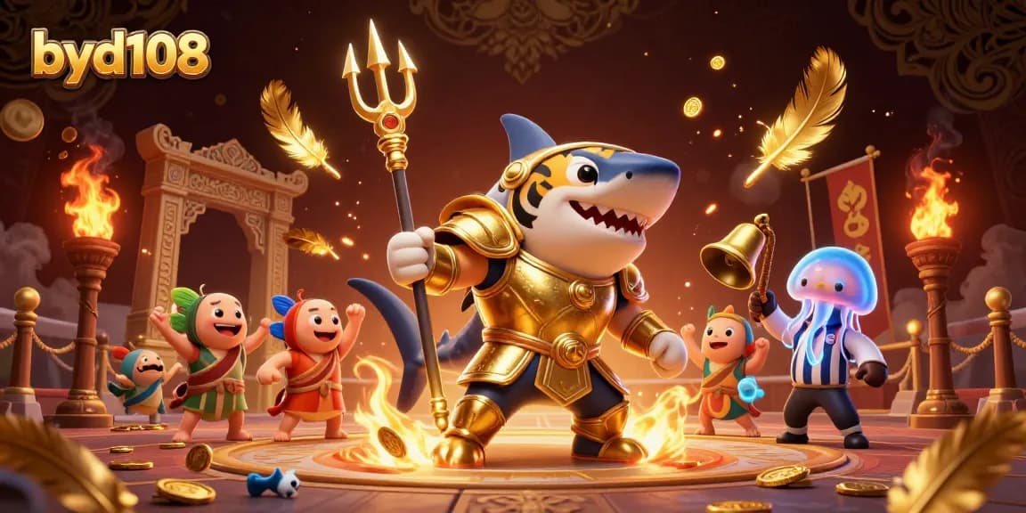 Mainkan game di byd108 dengan ilustrasi kasino bertema harimau dan efek api menarik.