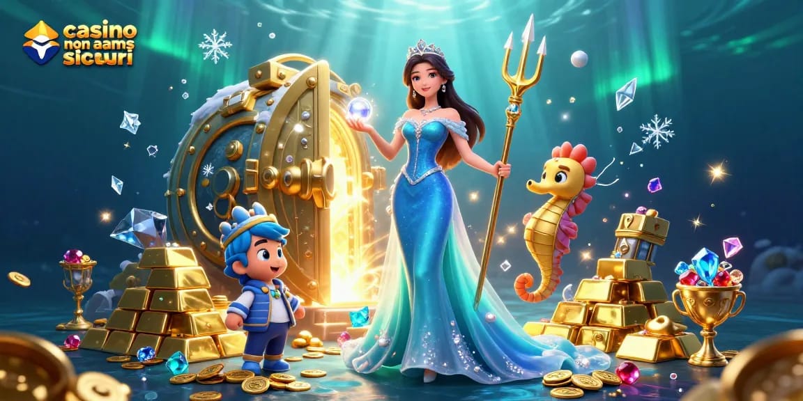 Vivi l'emozione dei casino non aams sicuri con personaggi incantevoli e tesori sottomarini.