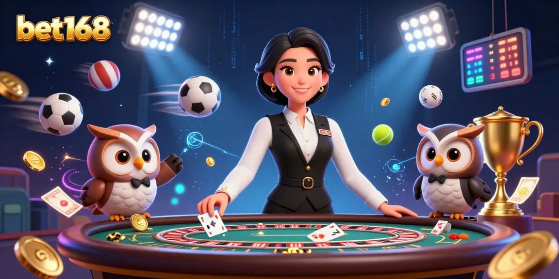 Experience thrilling gameplay at bet168 with professional dealers and dynamic casino elements.