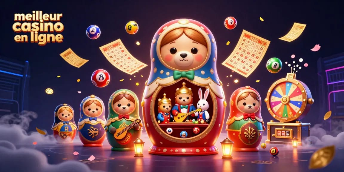 Plongez dans la scène vibrante du meilleur casino en ligne, mettant en vedette des personnages de casino animés