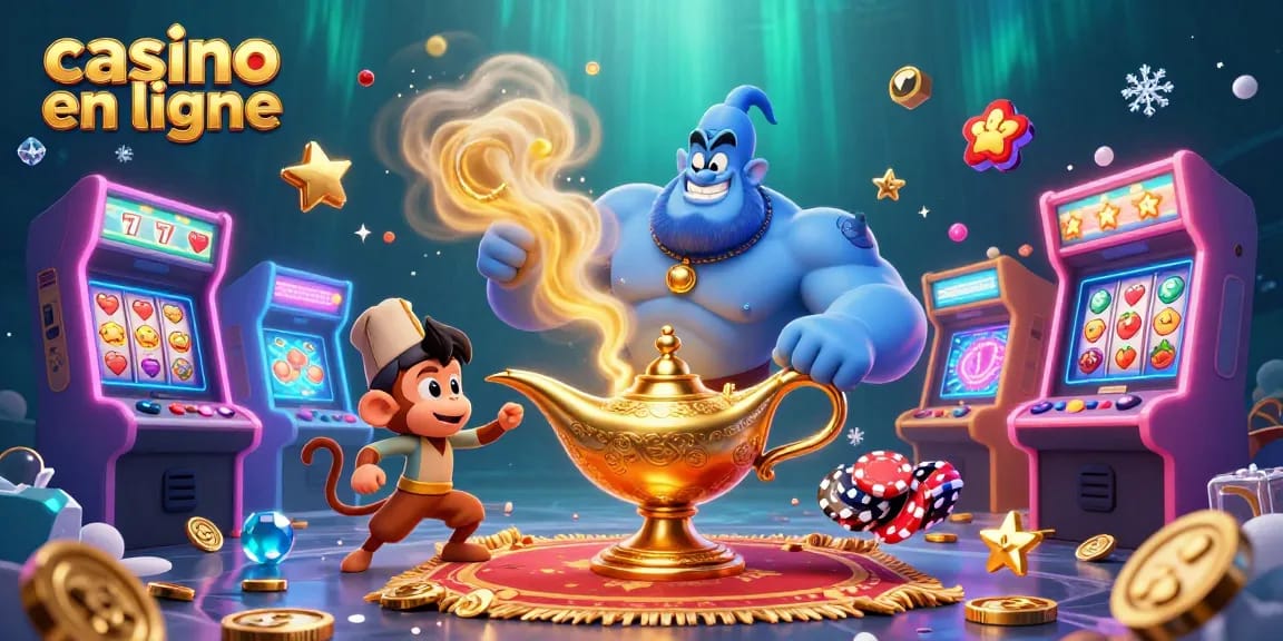 Jouez au casino en ligne avec des personnages engageants et des éléments de jeu vibrants dans une atmosphère magique