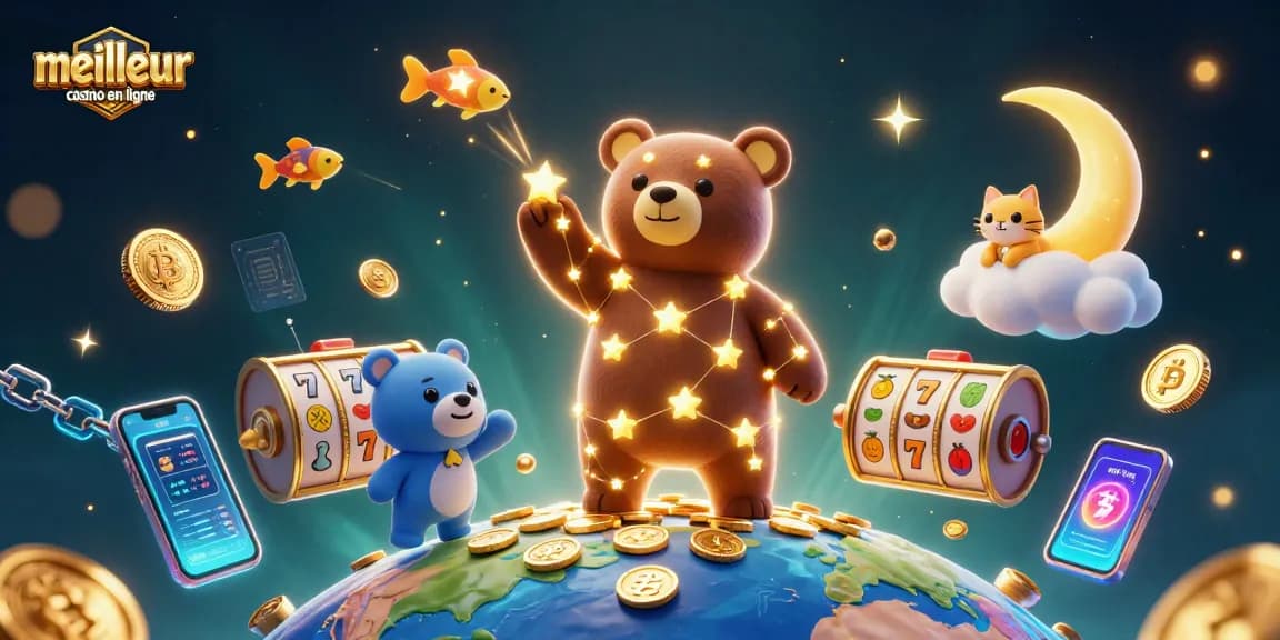 Gagnez gros avec le meilleur casino en ligne, plongé dans un univers de chance et de gains.