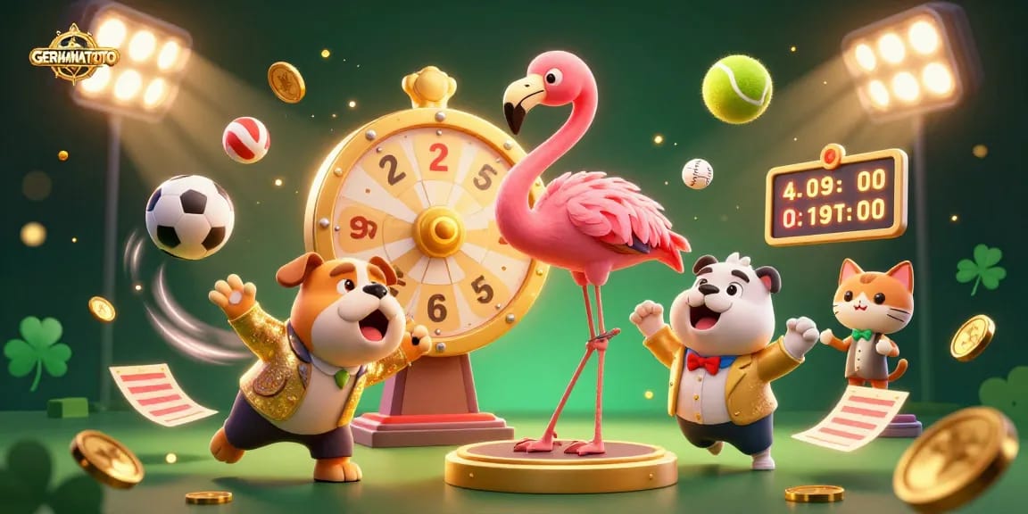 Menangkan hadiah besar di GERHANATOTO dengan permainan undian yang lengkap dan menarik!