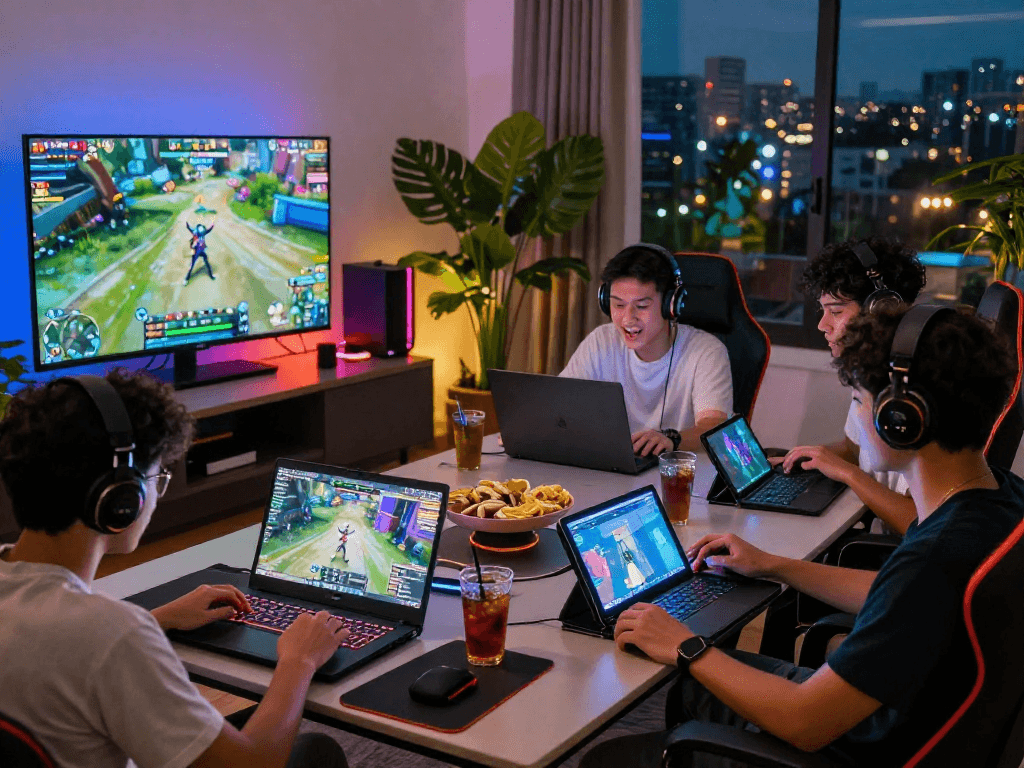 Exciting gaming moment highlighting link alternatif raja328 for Indonesian online players.