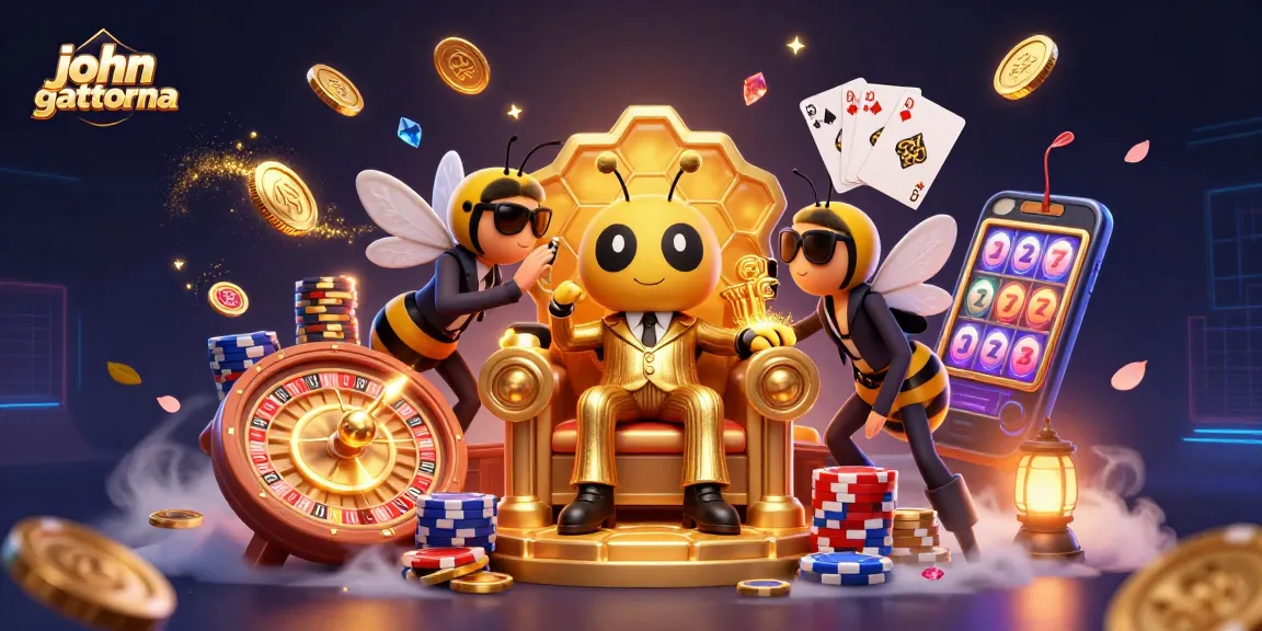 Engage in excitement as John Gattorna's concept comes alive in this dazzling casino scene.