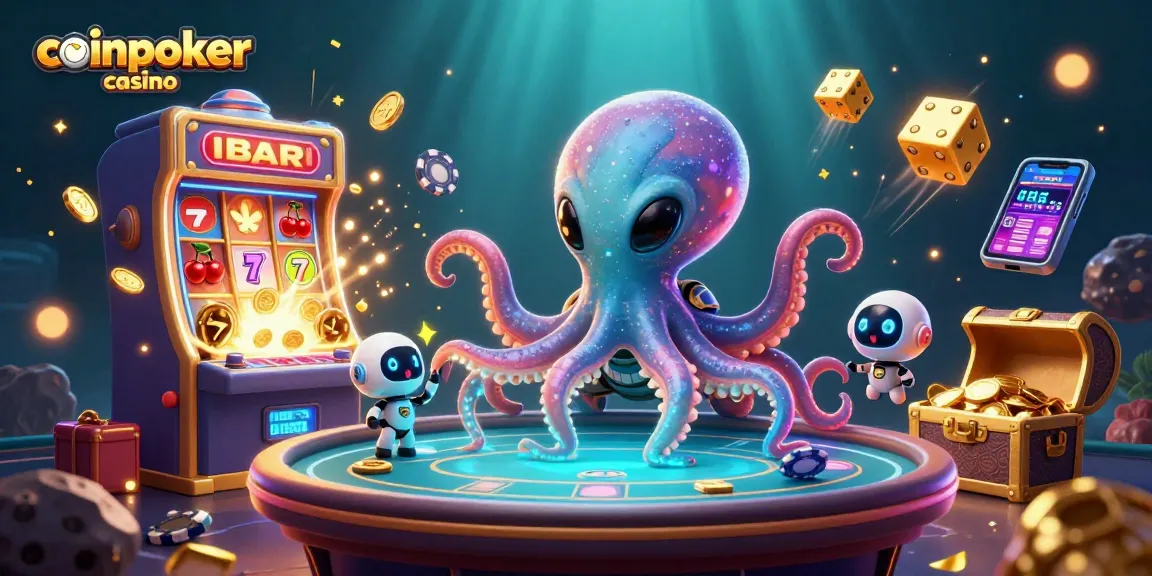 Découvrez l'univers passionnant du coinpoker casino avec des personnages du cosmos dans un environnement ludique.