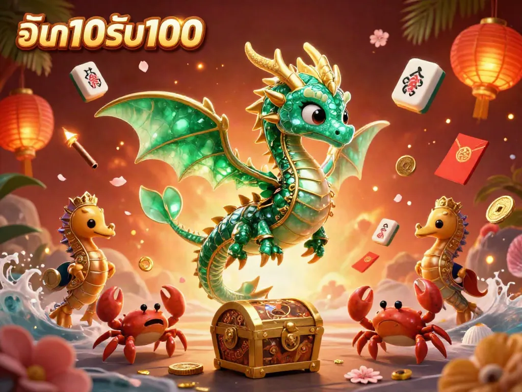 โปรโมชั่นฝาก10รับ100 เล่นจริง ถอนจริง โดยสามารถทดลองเล่นเกมต่างๆ ได้สนุกสนาน