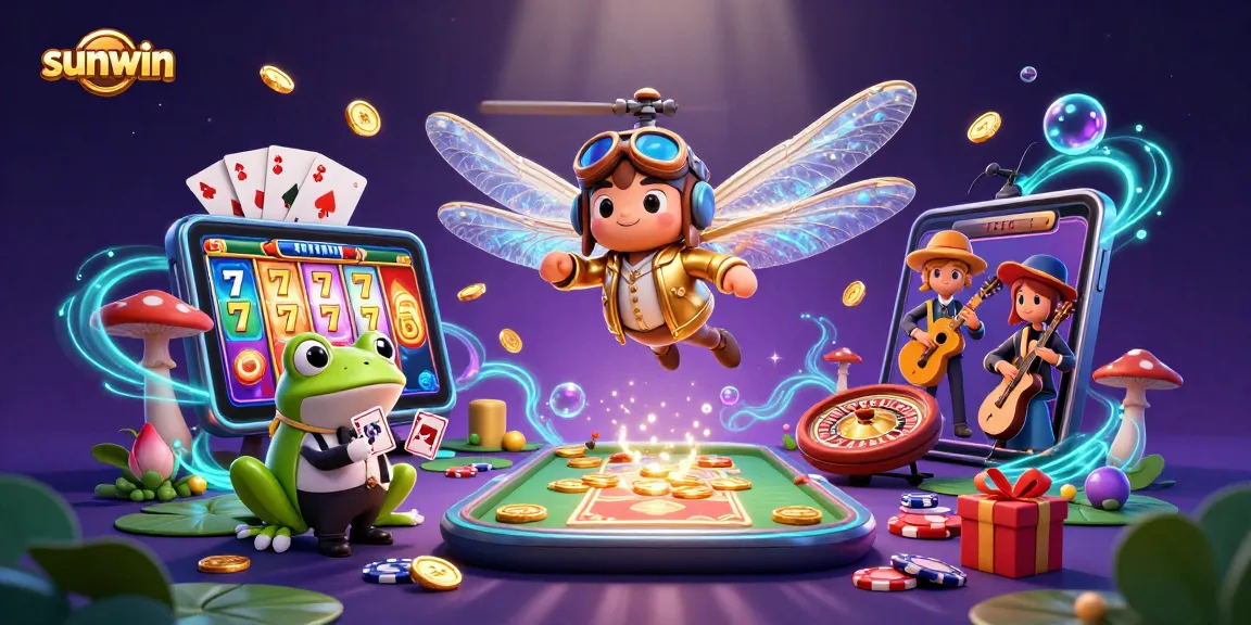 Spin the reels at the vibrant Sunwin casino, where vibrant characters bring excitement to gaming.