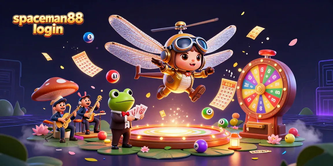 Engage with the vibrant spennights at spaceman88 login casino, where frogs deal cards and fly above a lily pad!