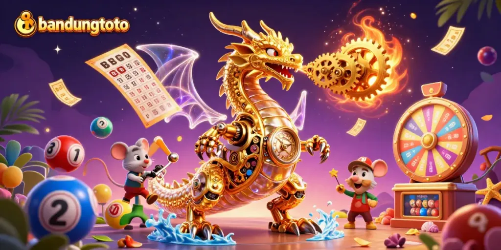 Join the action with bandungtoto as the golden dragon embodies thrilling lottery excitement.