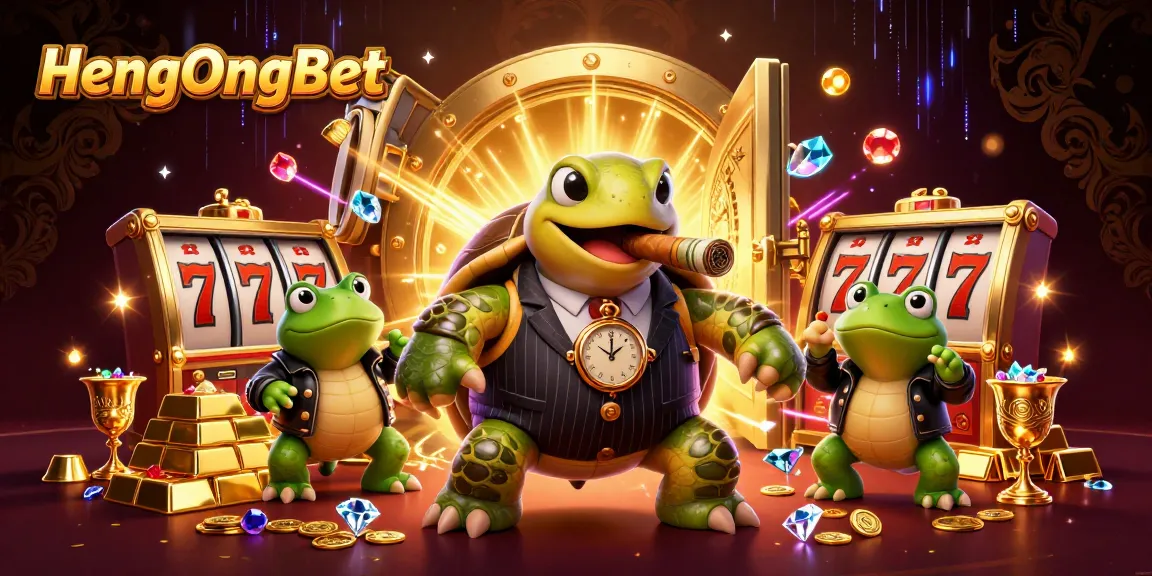 Engage with HengOngBet's vibrant casino atmosphere filled with high-stakes slot games.