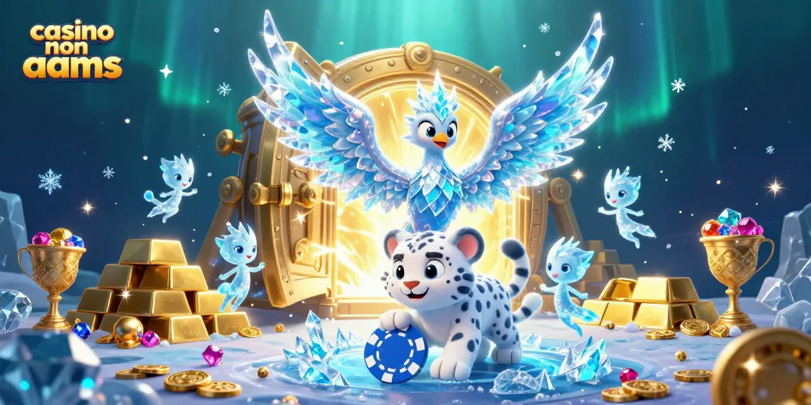 Scopri un'esperienza di gioco emozionante nei casino non aams con una fenice di ghiaccio e tesori vivaci.