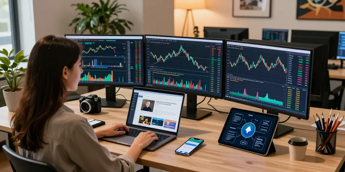 Funexchange trading setup showcasing cryptocurrency charts and digital wallet, highlighting DeFi strategies and secure crypto transactions.