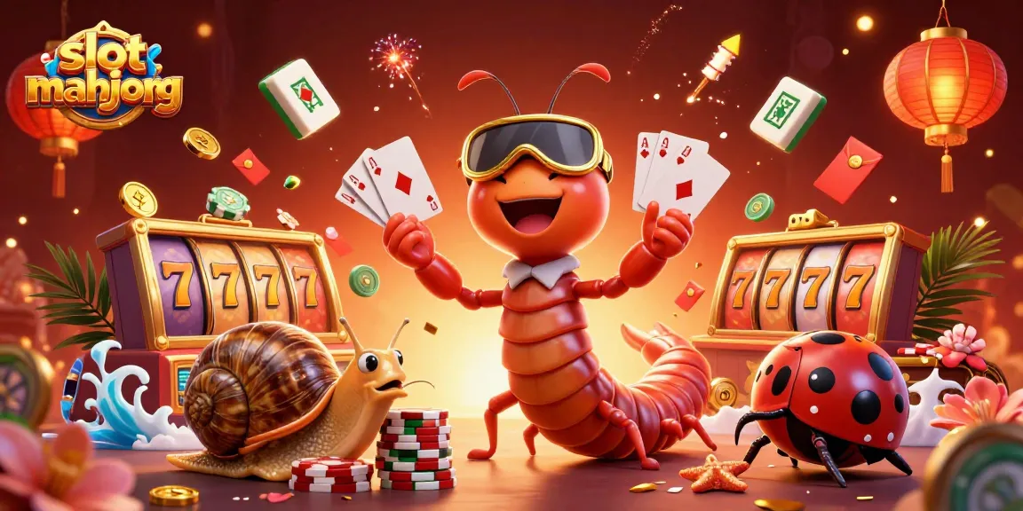 Engage in thrilling gameplay with slot mahjong featuring an energetic dealer and festive visuals.