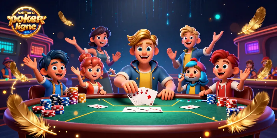 Jouer sur le meilleur site de poker en ligne avec une ambiance dynamique de tournoi et des gains passionnants.