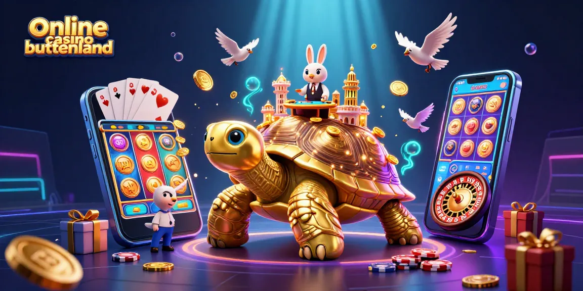 Engage with the vibrant world of online casino buitenland featuring a golden tortoise and gaming elements.