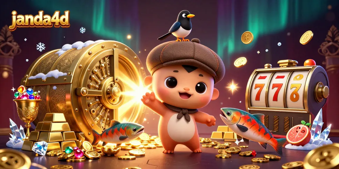 janda4d menampilkan karakter kartun imut dengan elemen kasino yang kaya, sempurna untuk pemain!