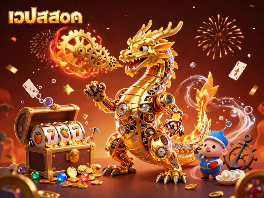 สัมผัสประสบการณ์เวปสลอตในภาพประกอบ 3D สุดตระการตา