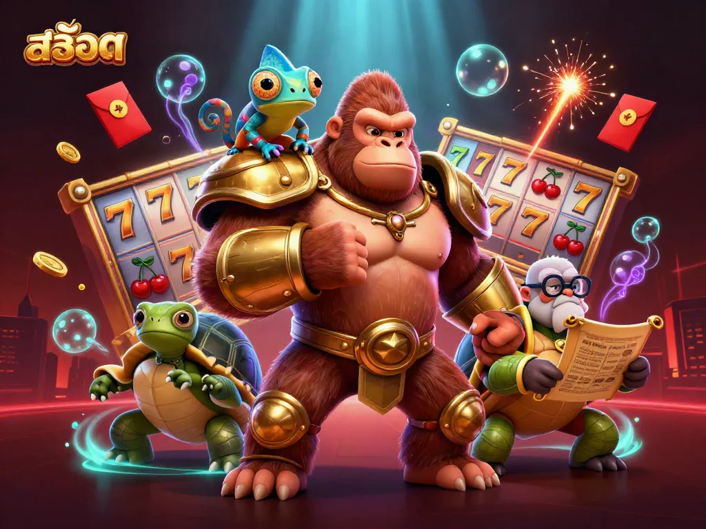 สล็อต: หมุนวงล้อเกมสล็อตกับการต่อสู้ครั้งใหญ่ในคาสิโนเสมือนจริง