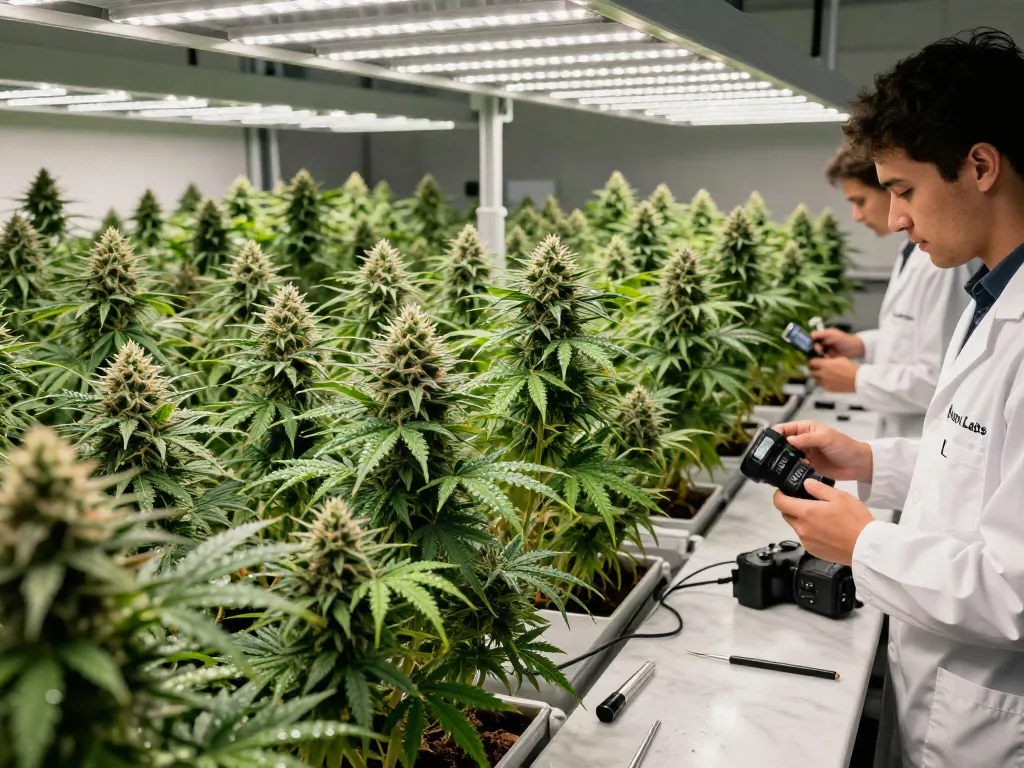 Alien Labs premium indoor cannabis strains cultivated with care and expertise.