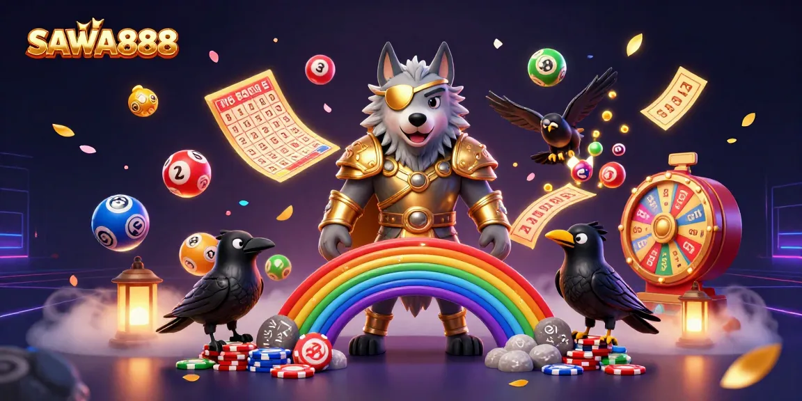 Experience thrilling gaming adventures with SAWA888 in a vibrant casino world filled with dynamic elements.
