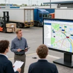 Effizienter europaweiter Transport von Dortmund mit modernen Logistiklösungen im Industriezentrum.